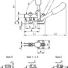 No 6800NI pystysuora RST-kiinnitin - Image 2