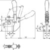 No 6803NI pystysuora RST-kiinnitin - Image 2