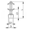 No 68301 puristusruuvi - Image 2